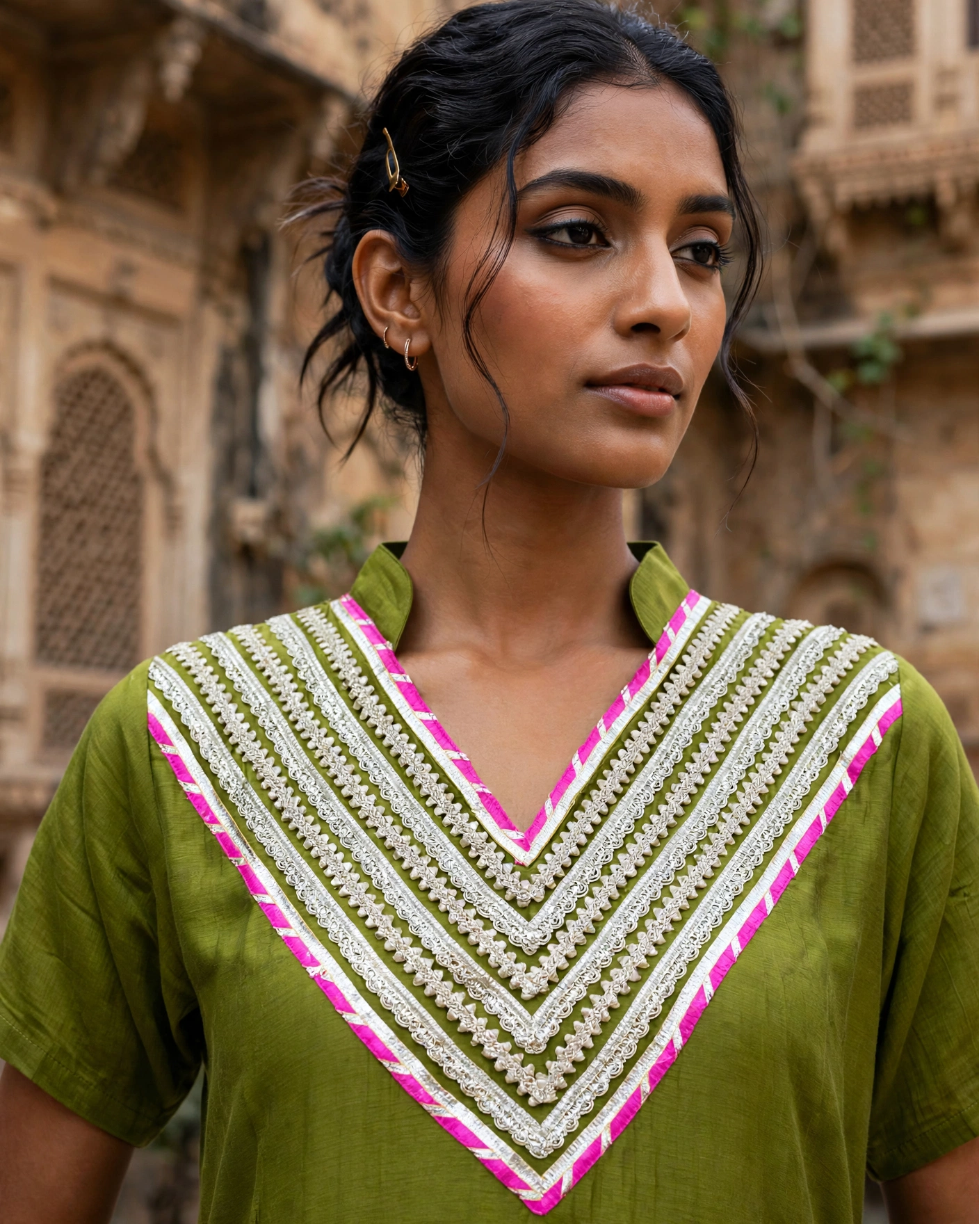 Pure Viscos  Mul Chandery Suit with Santoon Bottom